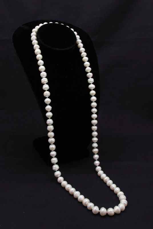 Appraisal: '' STRAND FRESH WATER PEARLS Irregular shaped pearls approx mm