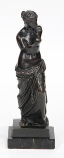 Appraisal: Bronze French School th C Venus de Milo French School