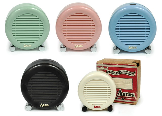 Appraisal: Set Of Six Aegis Extension Speakers circa all different with