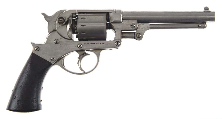 Appraisal: STARR DBL ACTION ARMY REVOLVER SN Cal rnd bbl Standard