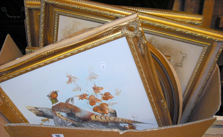 Appraisal: A collection of Paintings and Prints in Gilt frames