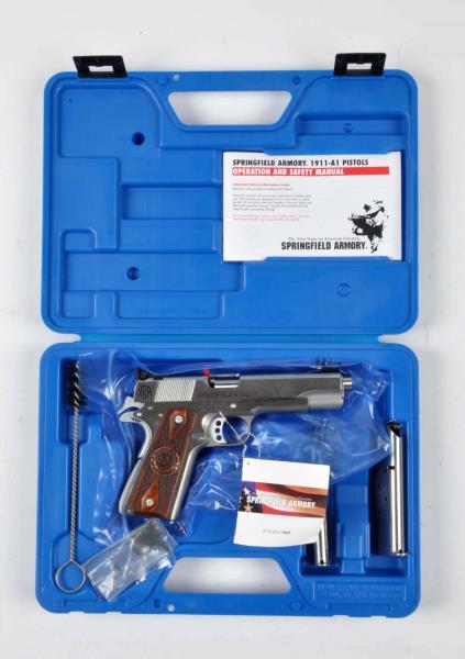 Appraisal: MIB Springfield Armory Camp Perry NRA Pistol Serial NM This