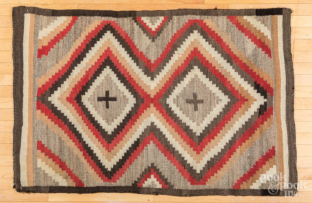 Appraisal: Navajo Indian rug x Navajo Indian rug x Provenance Wyomissing