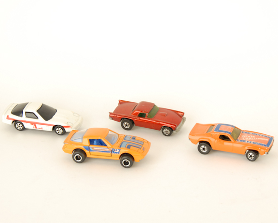 Appraisal: Majorette RX Ertyl A Team Corvette Hot Wheels ' T-Bird