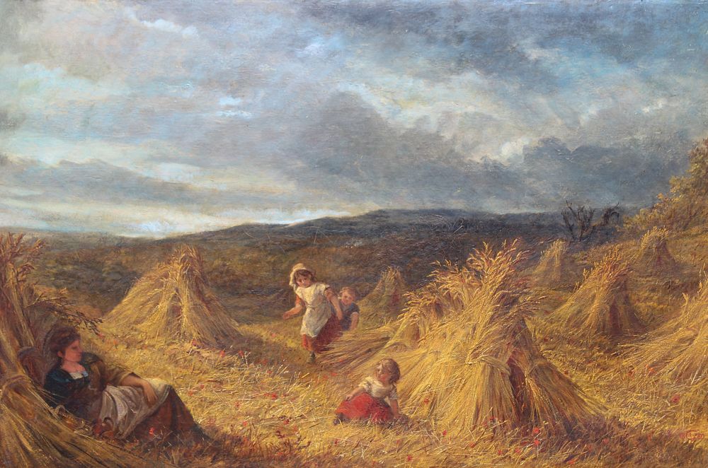 Appraisal: George Vicat Cole - George Vicat Cole - Large landscape