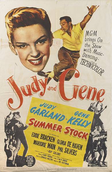 Appraisal: A Judy Garland group of one-sheet movie posters Easter Parade