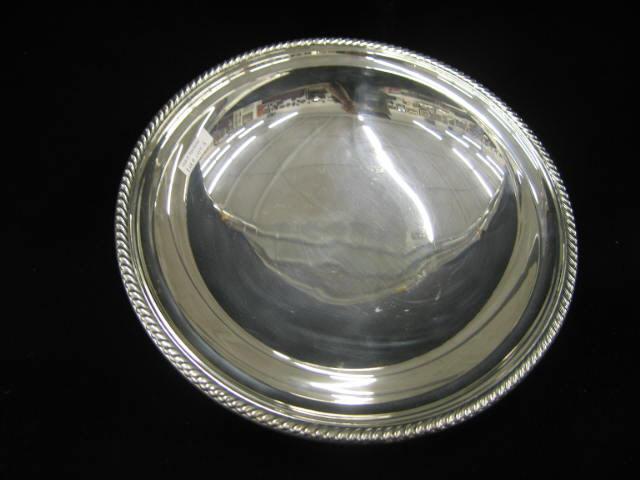 Appraisal: Gorham Sterling Silver Large Serving Bowl gadroon border diameter troy