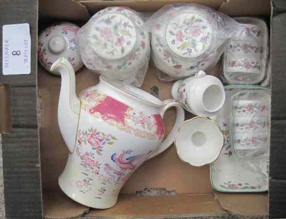 Appraisal: A Collection of Minton Haddon Hall pottery comprising Ginger Jars