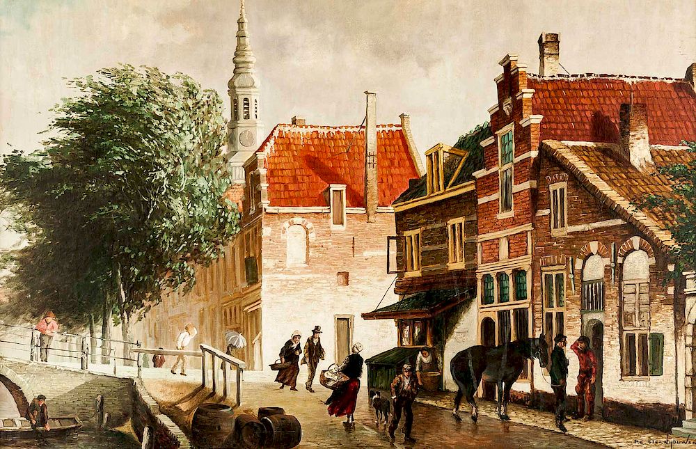 Appraisal: Peter Cornelis Steenhouwer Dutch - DESCRIPTION Peter Cornelis Steenhouwer Dutch