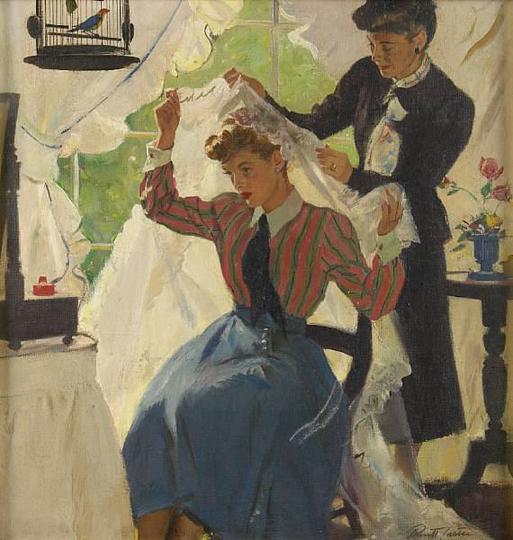 Appraisal: Pruett Alexander Carter American - The fitting signed 'Pruett Carter'