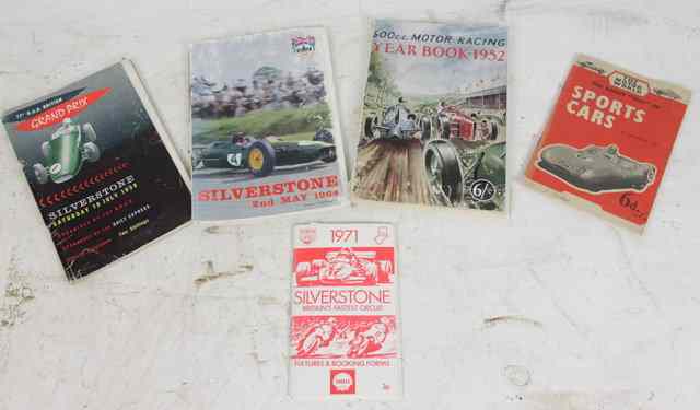 Appraisal: Silverstone Race Programme another the cc Motor Racing Book and