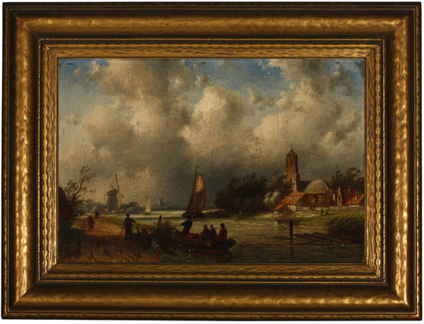 Appraisal: Charles Leickert - Charles Leickert - Dutch Dutch scene figures