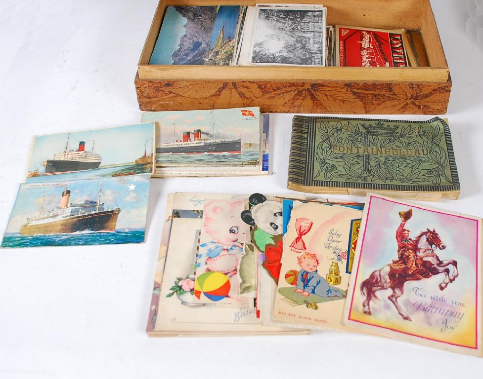 Appraisal: COLLECTION OF EARLY TWENTIETH CENTURY AND LATER LOOSE POSTCARDS with