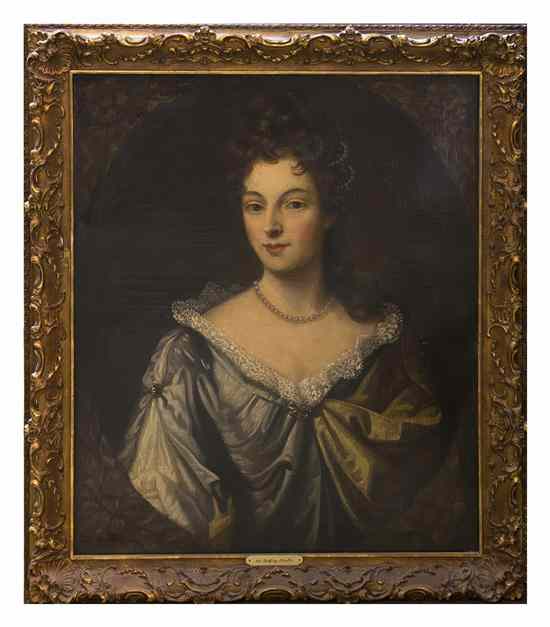 Appraisal: After Godfrey Kneller British - Portrait of a Lady oil