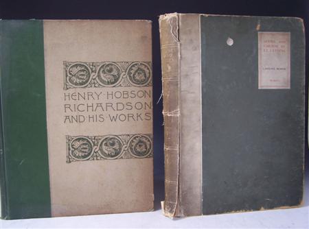 Appraisal: Architecture--Van Rensselaer Marianna Henry Hobson Richardson and his works Boston