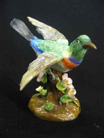 Appraisal: Crown Staffordshire Porcelain Bird Figurine by J T Jones -