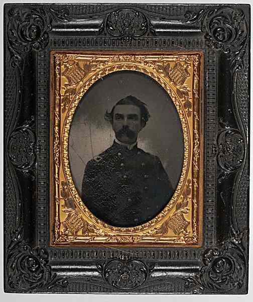 Appraisal: Civil War - Cased Images Col Hawkes Fearing Jr th