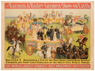 Appraisal: Barnum and Bailey Greatest Show on Earth Parade Section A