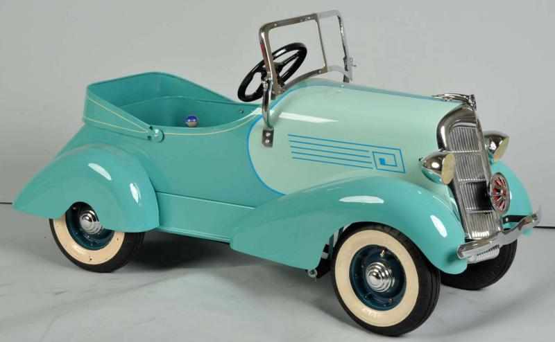 Appraisal: Pressed Steel American National Ford Pedal Car Description model Well-detailed