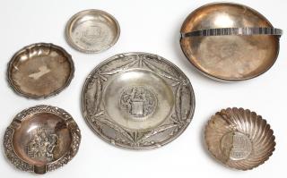 Appraisal: Group of Vintage Silver Items including Hanau Comprising a small