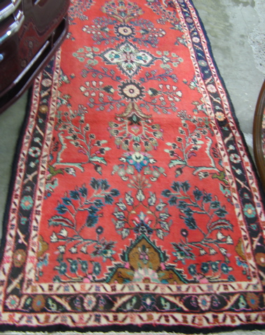 Appraisal: PERSIAN AREA RUG Hamadan villages region northwest Iran overall floral