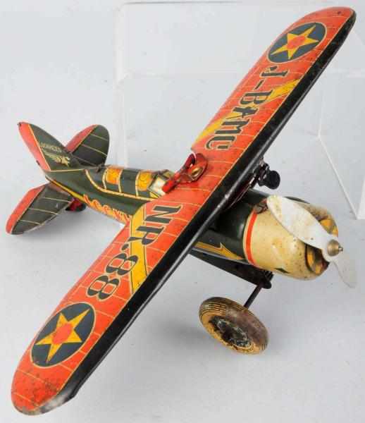 Appraisal: Tin Litho Lockheed Sirus Airplane Toy Japanese Pre-war Made by