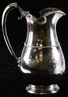 Appraisal: Gorham Mfg Co - sterling silver water pitcher with circular