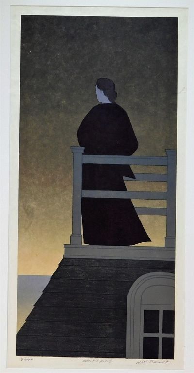 Appraisal: Will Barnet Dawn Artist's Proof Lithograph Will Barnet Massachusetts New