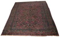 Appraisal: Antique Carpet Very ornate antique area carpet with many floral