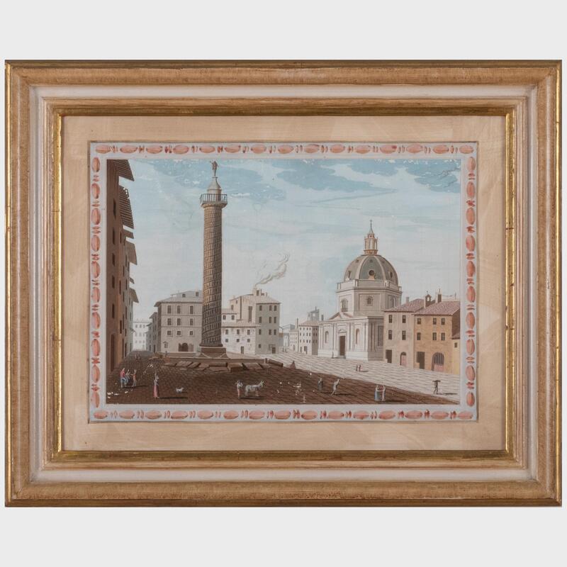 Appraisal: Continental School The Column of Trajan and Its Square and