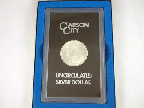 Appraisal: -CC GSA Morgan silver dollar in original box