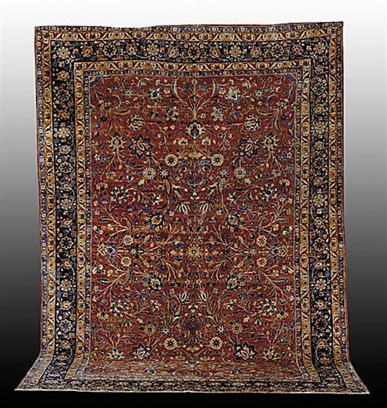 Appraisal: Persian Kirman carpet circa ' x '