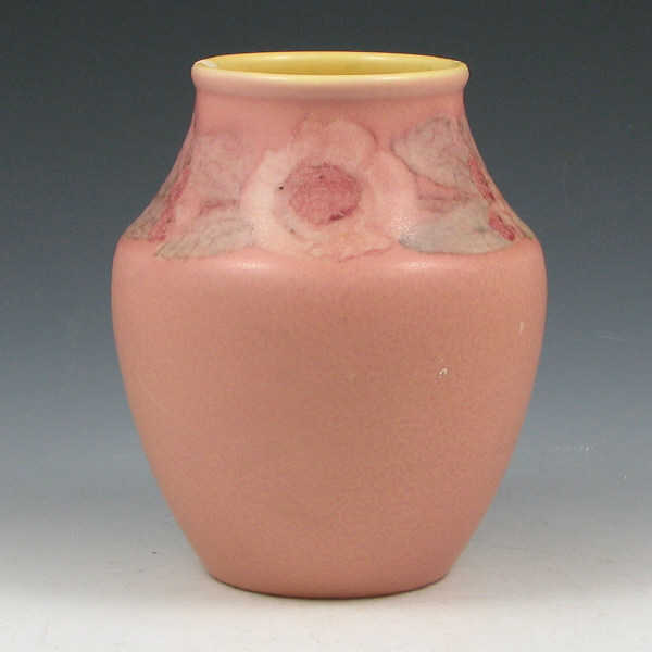 Appraisal: Rookwood Matte Glaze Vase by K Jones Rookwood floral matte