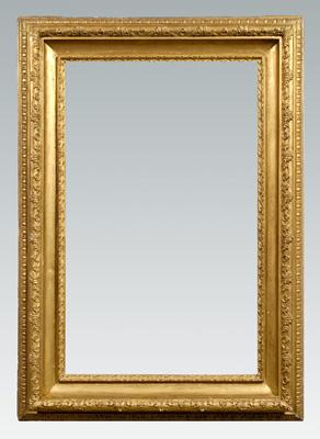 Appraisal: Salvator Rosa style frame carved and gilt wood outer cavetto