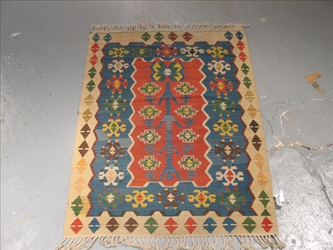 Appraisal: KILIM RUG RETAIL ALLDER'S Original retail pounds - w ft