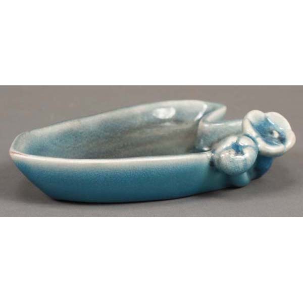 Appraisal: Rookwood Hi Glaze Blue Floral Tray long