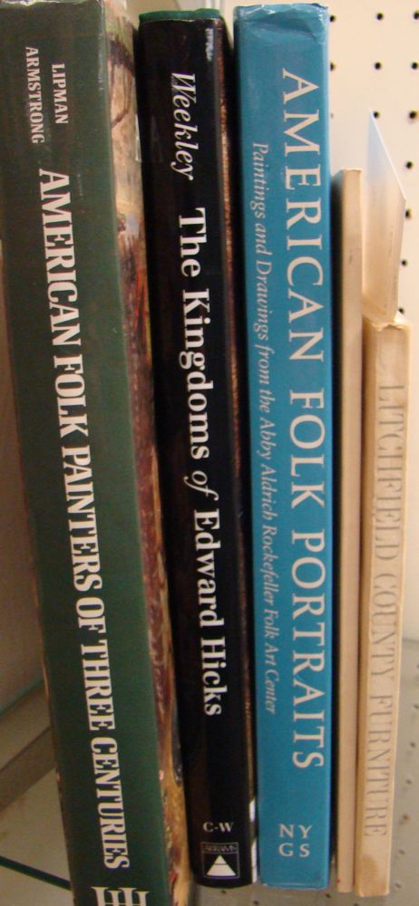 Appraisal: FOLK ART AND FURNITURE Five books Rumford B P ed