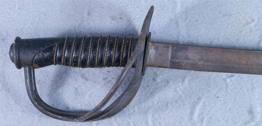 Appraisal: M US Cavalry sword AS Co no scabbard long light