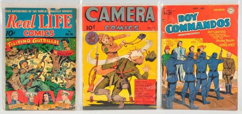 Appraisal: Lot of s Golden Age Comics Description This lot includes