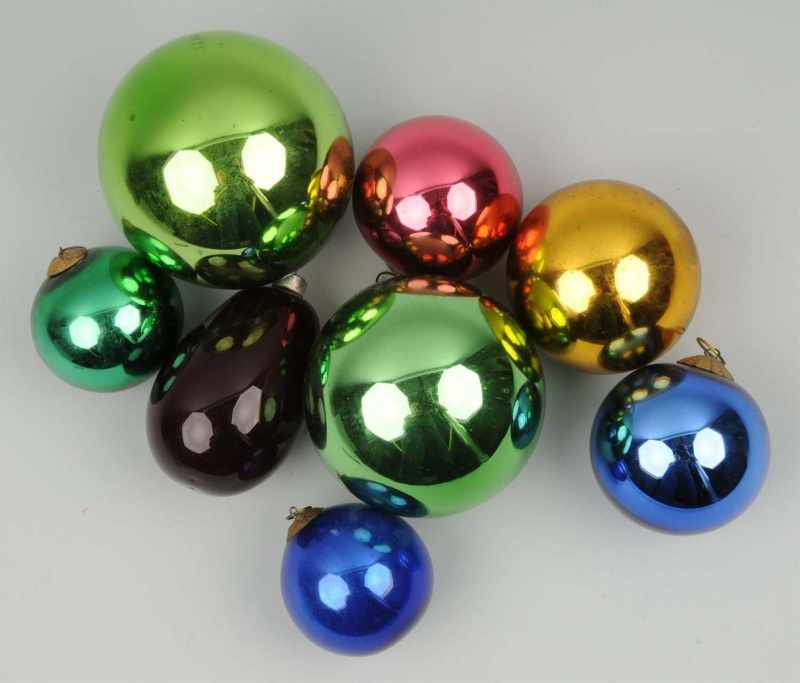 Appraisal: Lot of Christmas Kugel Ornaments Description Nice assortment of colors