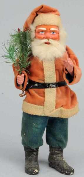 Appraisal: Santa with Fir Tree Composition face and hands Condition Excellent