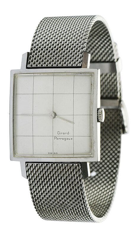 Appraisal: Girard Perregaux Watch x mm case back of case stamped