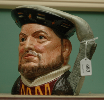 Appraisal: A ROYAL DOULTON HENRY VIII TOBY JUG