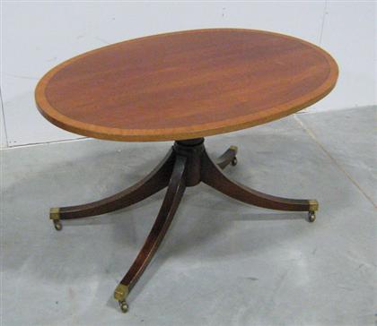 Appraisal: Inlaid coffee table