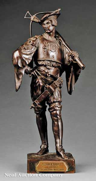 Appraisal: A French Bronze of an Archer late th early th