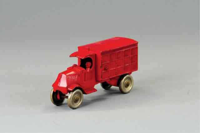 Appraisal: DENT MACK CARGO TRUCK Cast iron painted in red overall