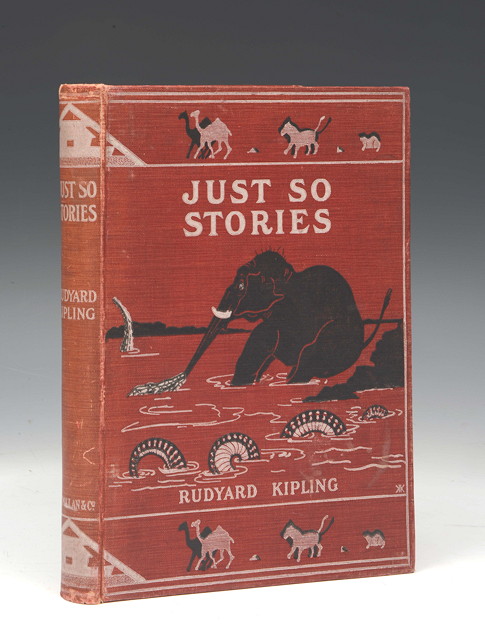 Appraisal: KIPLING Rudyard Just So Stories for Little Children Macmillan st