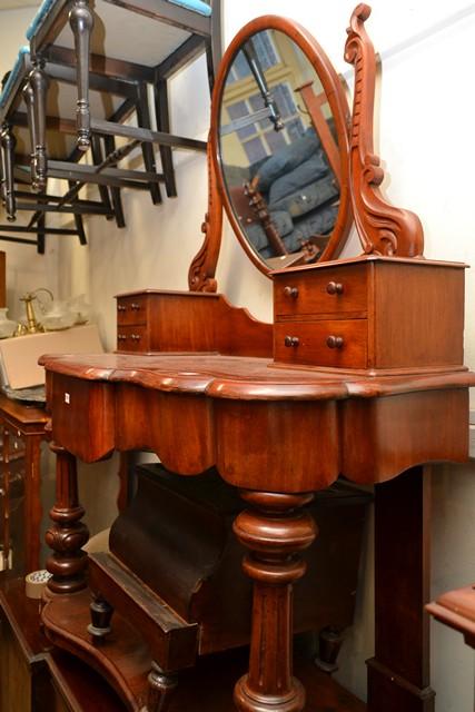 Appraisal: A VICTORIAN STYLE CEDAR DRESSER A VICTORIAN STYLE CEDAR DRESSER