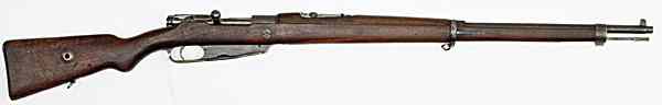 Appraisal: Turkish Mauser Model Bolt Action Rifle mm cal '' barrel