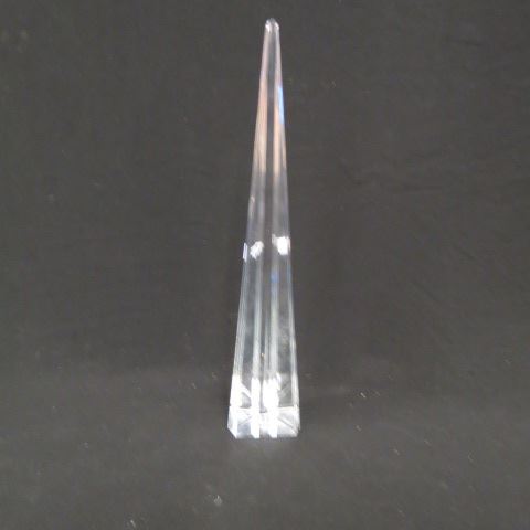 Appraisal: Baccarat Crystal Obelisk signed excellent